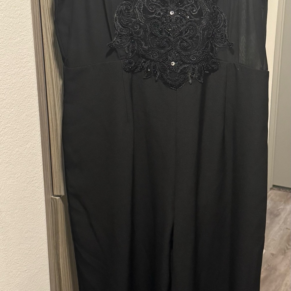 Fashion Nova Black Wide Leg Jumpsuit
